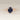 265ct oval deep blue sapphire solitaire engagement ring in rose gold