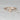 Beautiful 14kt rose gold vintage ring featuring oval Forever One Moissanite