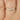 Rayna 20 14kt Gold White Sapphire Graduated Nesting Ring on female hand