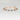 14kt Solid Rose Gold Black Diamond Single Prong Ring on finger